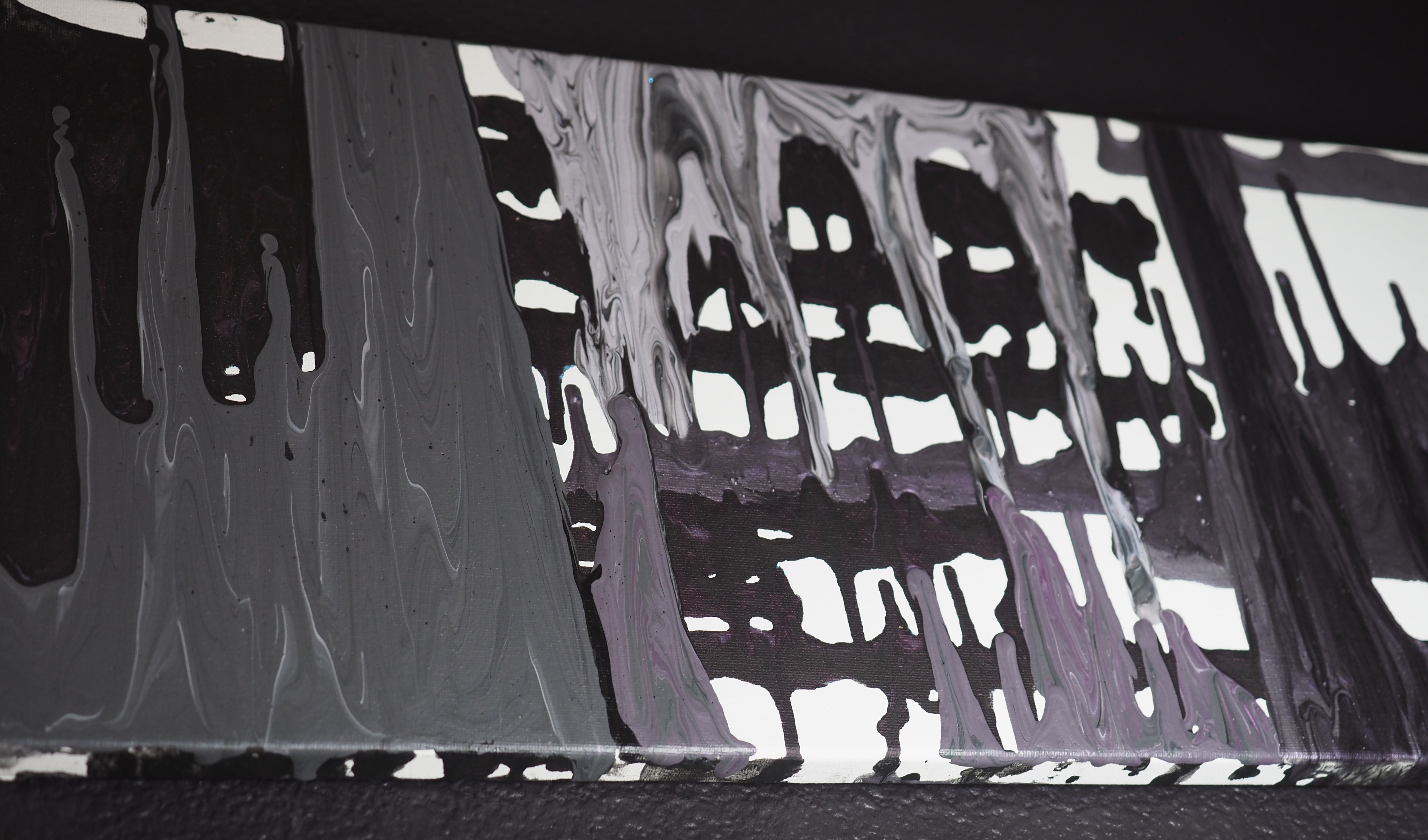 Liquid Lace abstract acrylic painting