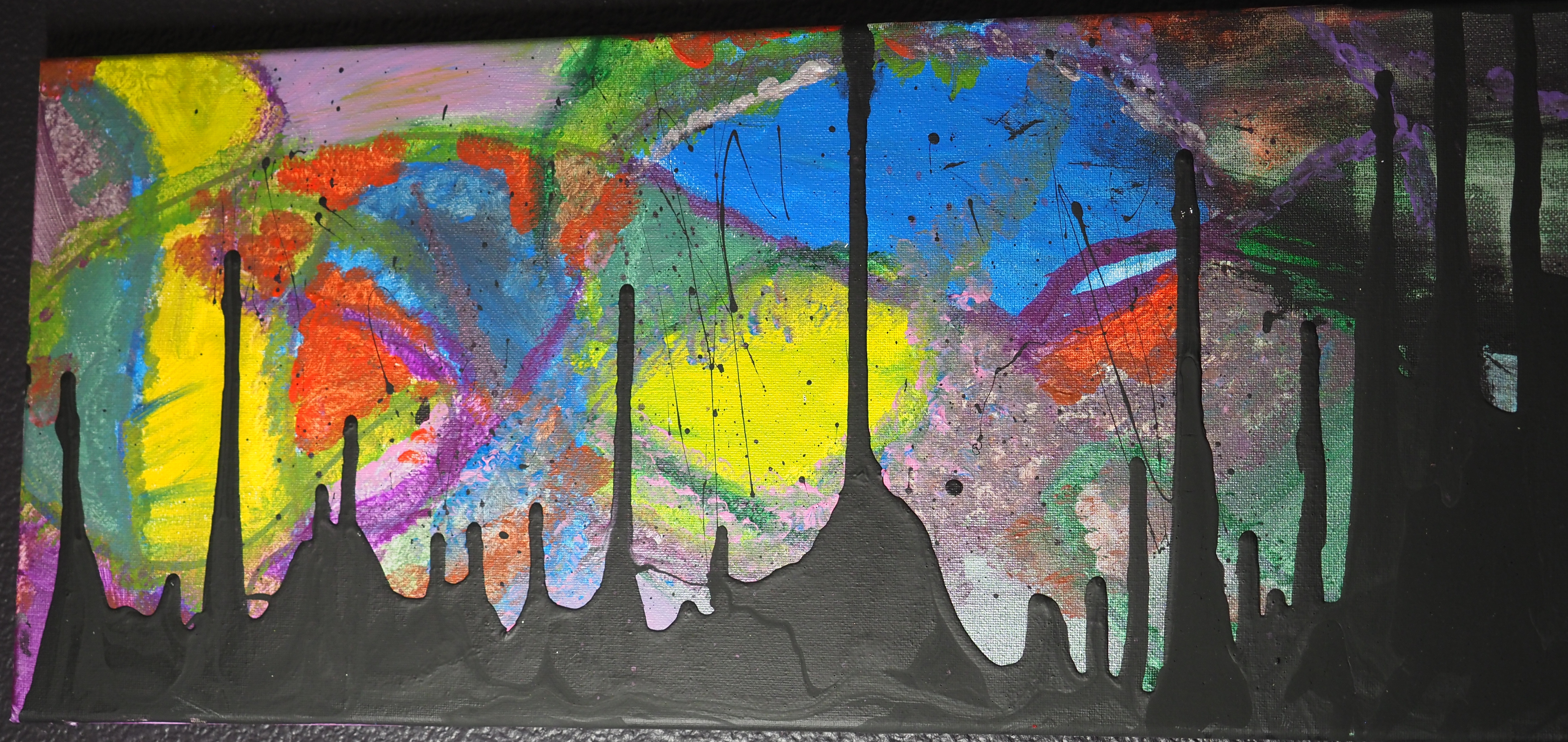 The Weight of Silence abstract painting